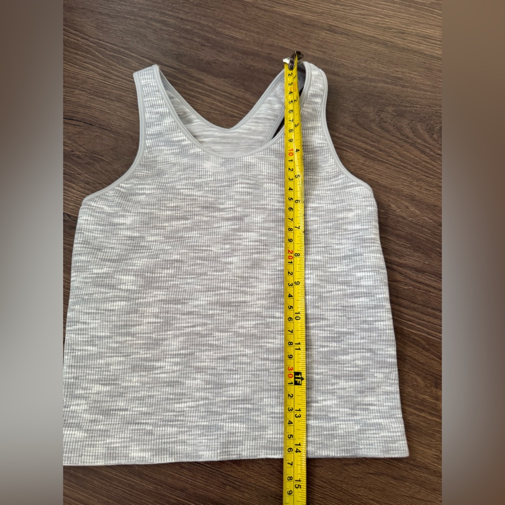 DSG Womens Performance Shelf Bra Tank Printed Gray Sports Bra Tank Size Small - Picture 5 of 5